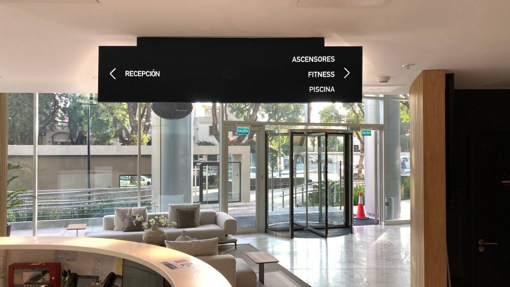 JOY Tower Montevideo — Identity and comprehensive signage system for a premium experience — imagen 3