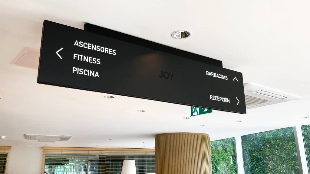 JOY Tower Montevideo — Identity and comprehensive signage system for a premium experience — imagen 1
